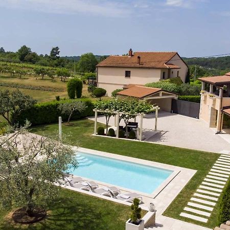 Villa Viscum In Central Istria For 8 Persons With Large Garden - Pet Friendly Pazin Bagian luar foto